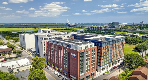 Atlantic on Romney Apartments: Sleek of luxury high-rise apartment building in Charleston