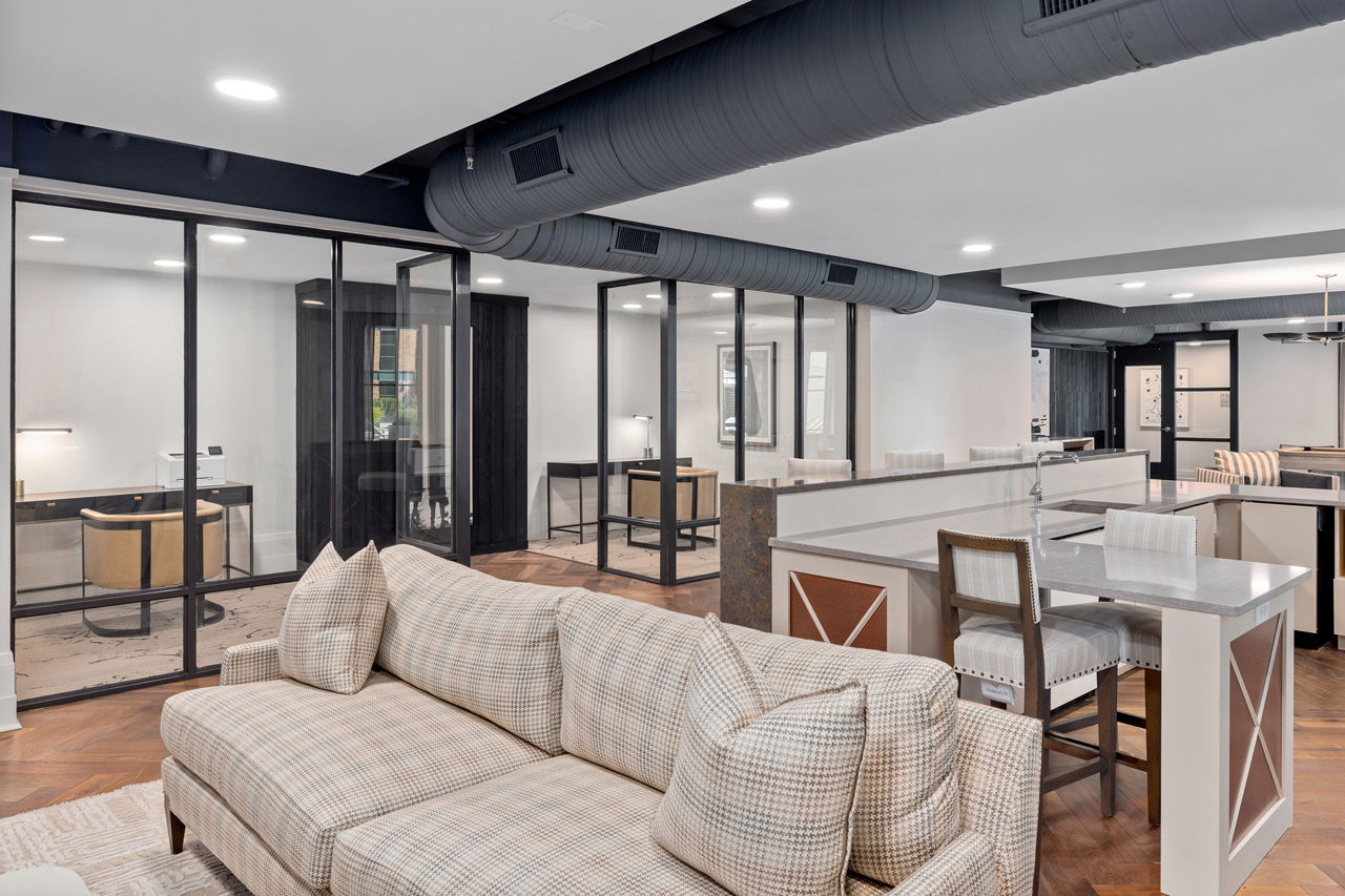 Lounge at Atlantic On Romney Apartments (1 of 3)