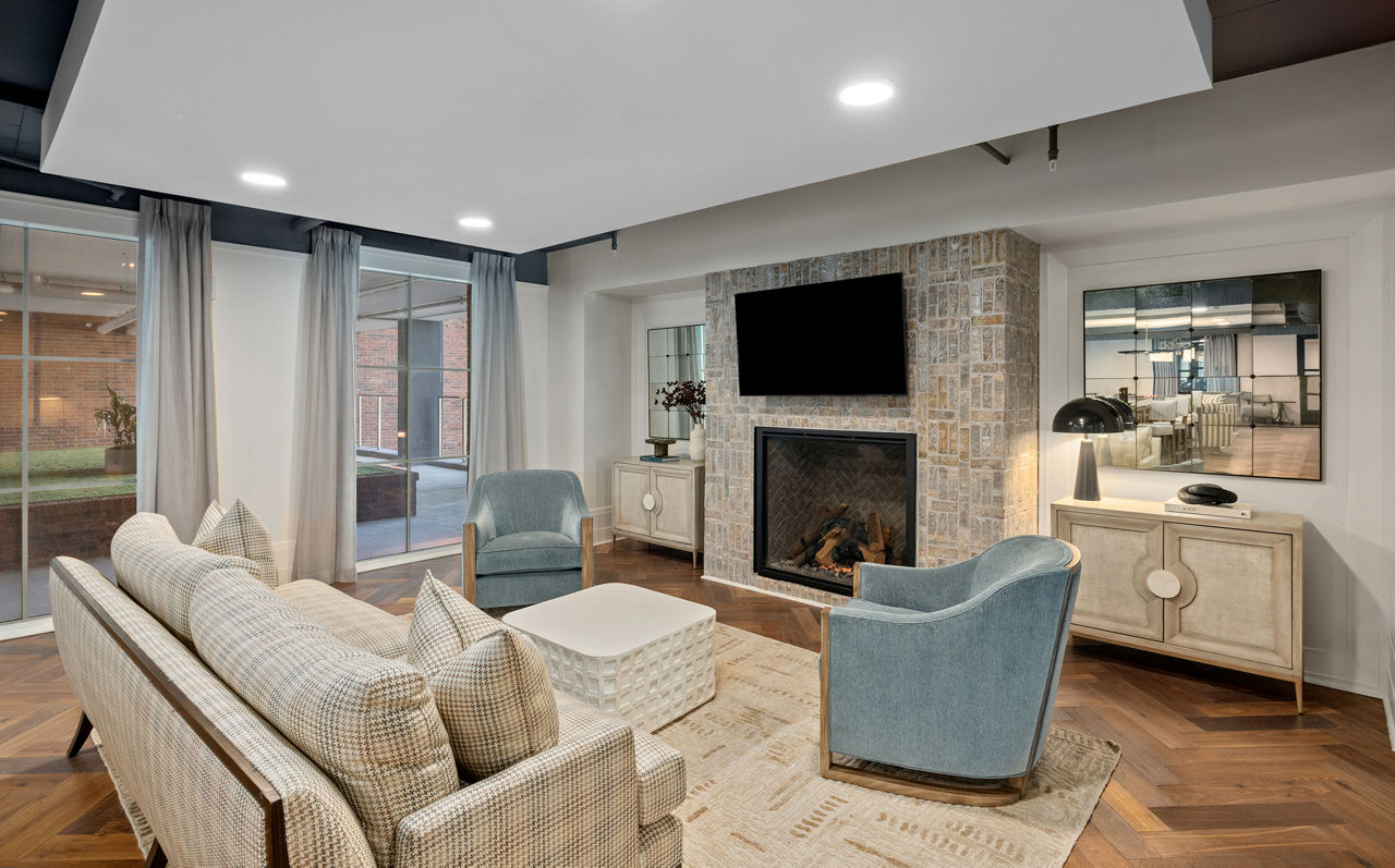 Lounge at Atlantic On Romney Apartments (3 of 3)