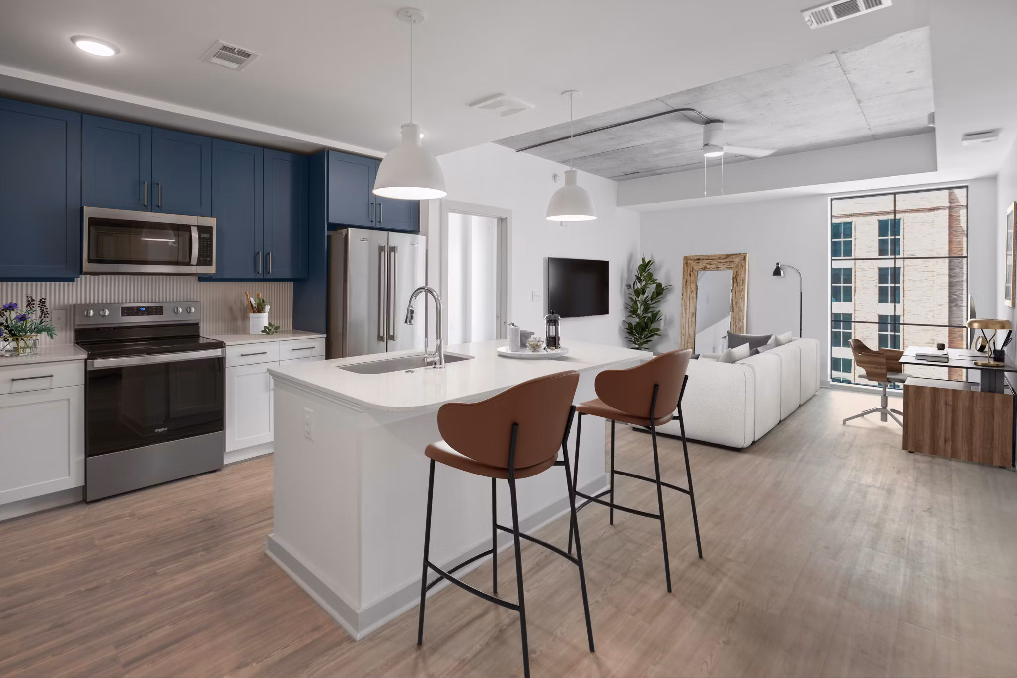 rendering for Atlantic on Romney Apartments