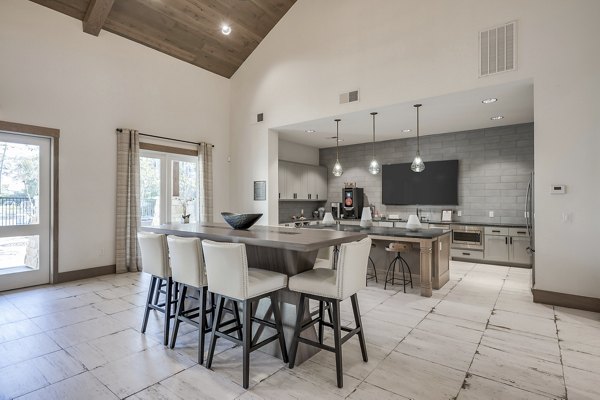 Clubhouse with modern amenities at Creekside Park The Residences, offering a luxurious space for residents