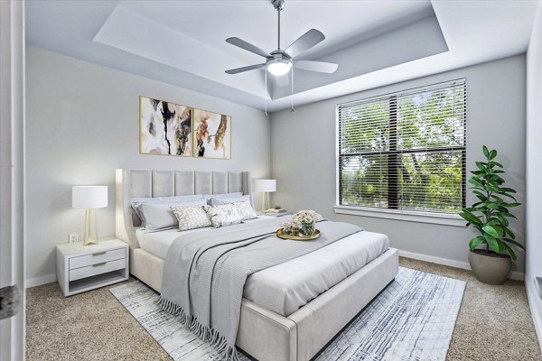 bedroom at The Dylan Apartments