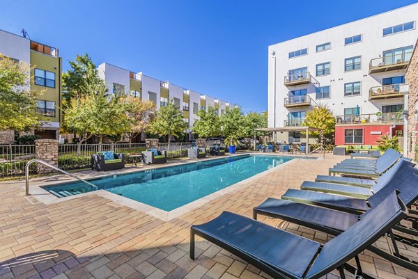 pool at The Dylan Apartments