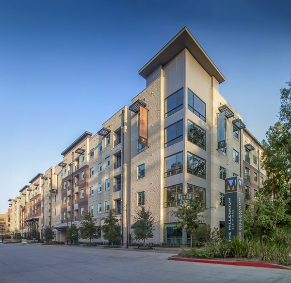 exterior at The Millennium Six Pines Apartments