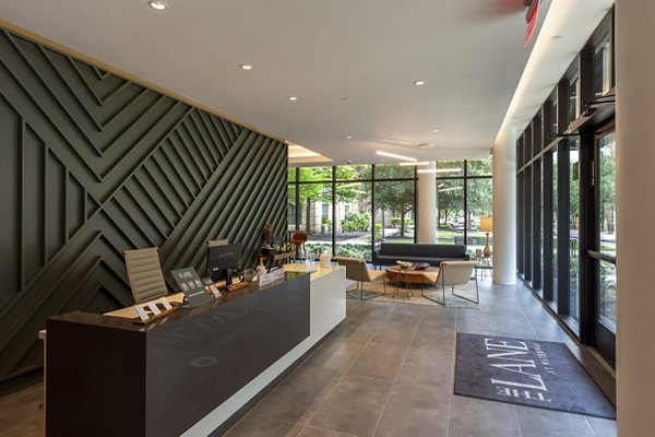 Elegant clubhouse with modern design at The Lane at Waterway Apartments