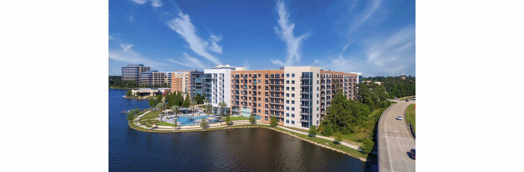 Two Lakes Edge: Stunning lakeside luxury apartments in The Woodlands