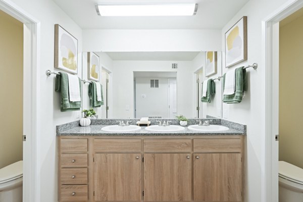 bathroom at Ducks Village Apartments