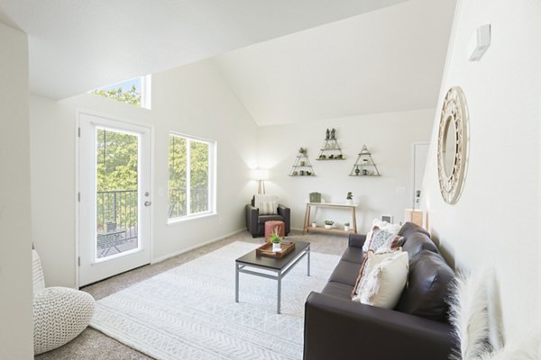 living room at Ducks Village Apartments