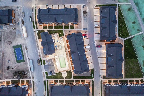 building/exterior at Drexler Townhomes at Holbrook Farms Apartments