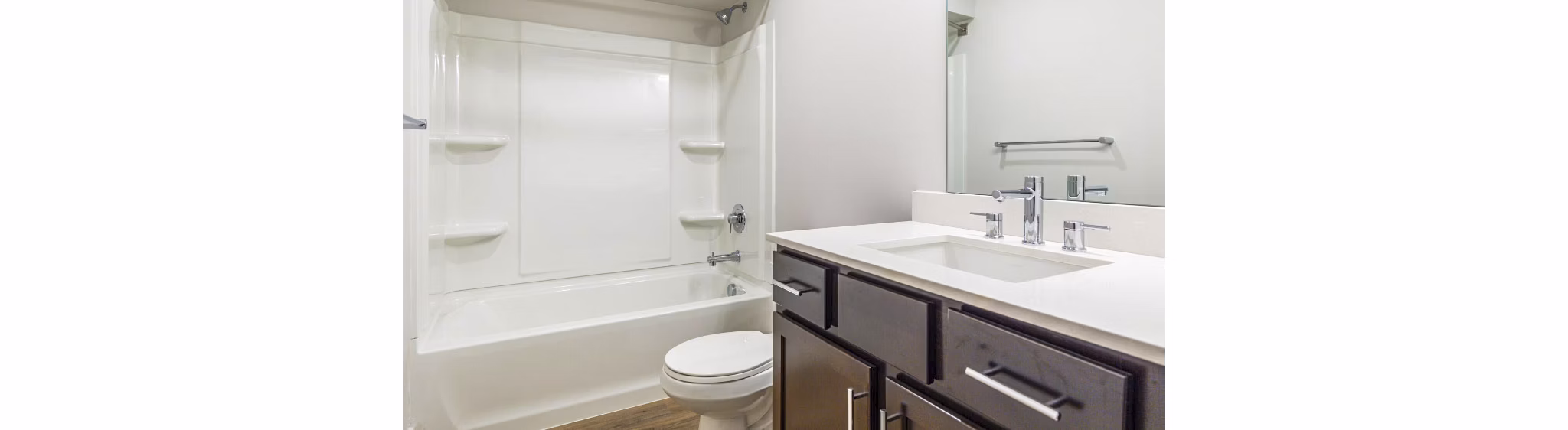 bathroom at Drexler Townhomes at Holbrook Farms Apartments