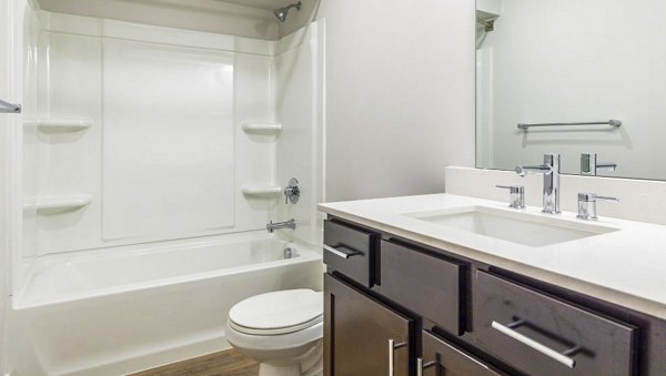 bathroom at Drexler Townhomes at Holbrook Farms Apartments