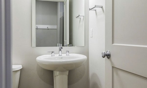bathroom at Drexler Townhomes at Holbrook Farms Apartments