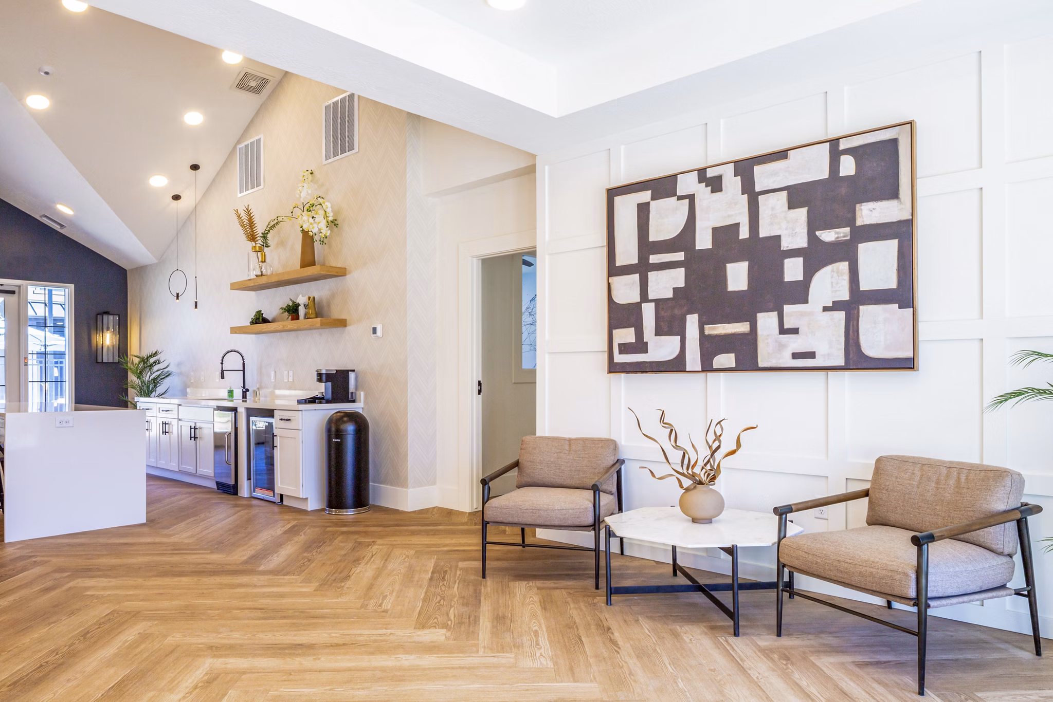 clubhouse at Drexler Townhomes at Holbrook Farms Apartments