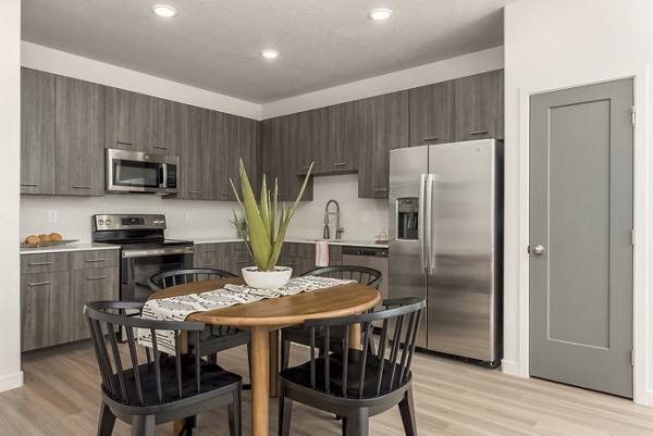 kitchen and dining room at Black Ridge Cove Apartments