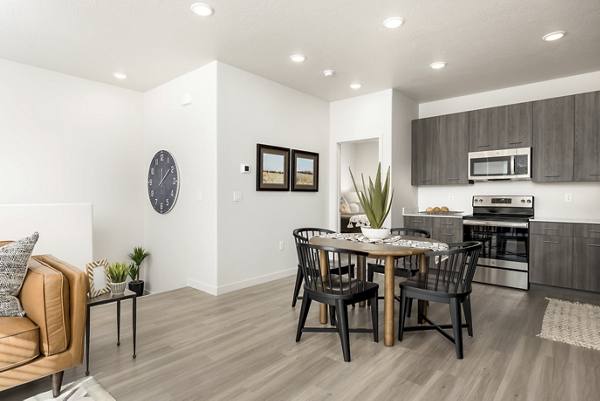 kitchen and dining room at Black Ridge Cove Apartments
