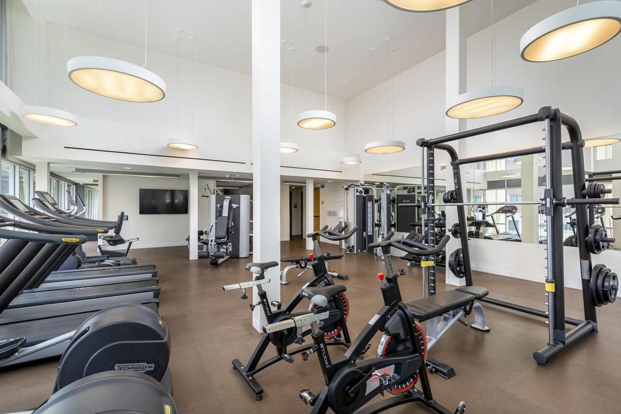 Gym at Mresidences Olympic Olive (2 of 2)