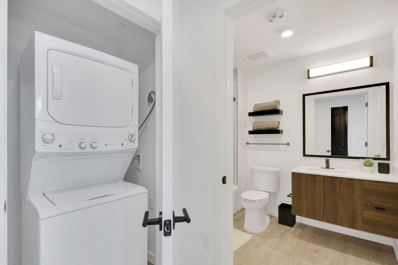 Laundry room at Mercer At Union Station (3 of 3)