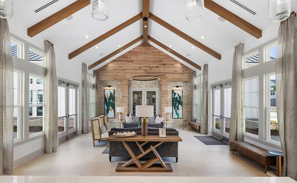Elegant clubhouse with modern decor at Wentworth Park Apartments