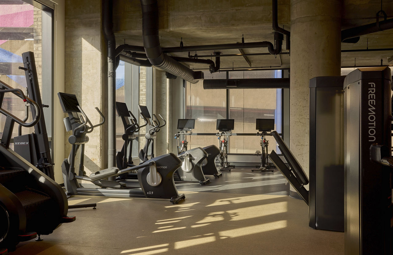 Gym at Jessup House (1 of 2)