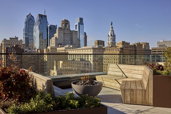 patio at Jessup House Apartments