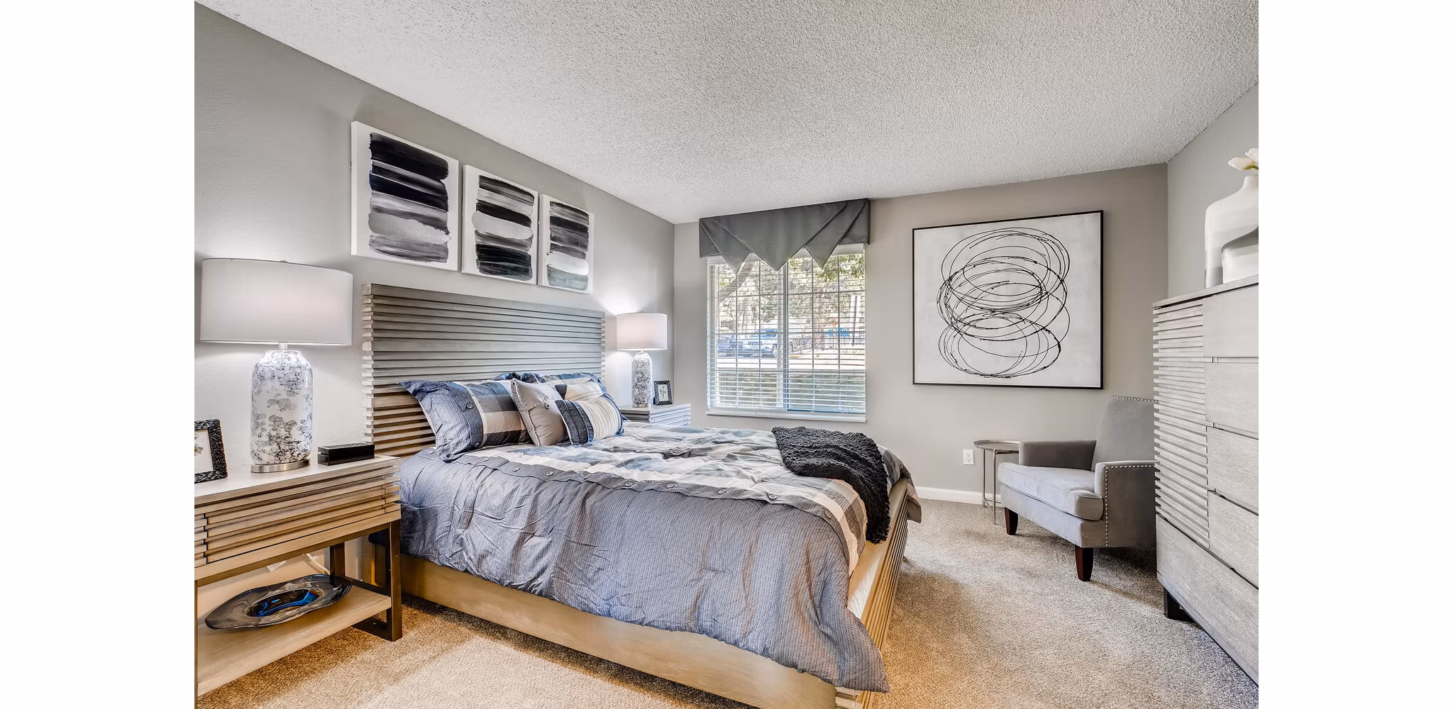 bedroom at Loretto Heights Apartments 