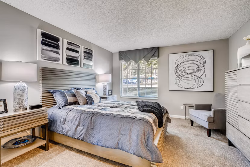 bedroom at Loretto Heights Apartments 