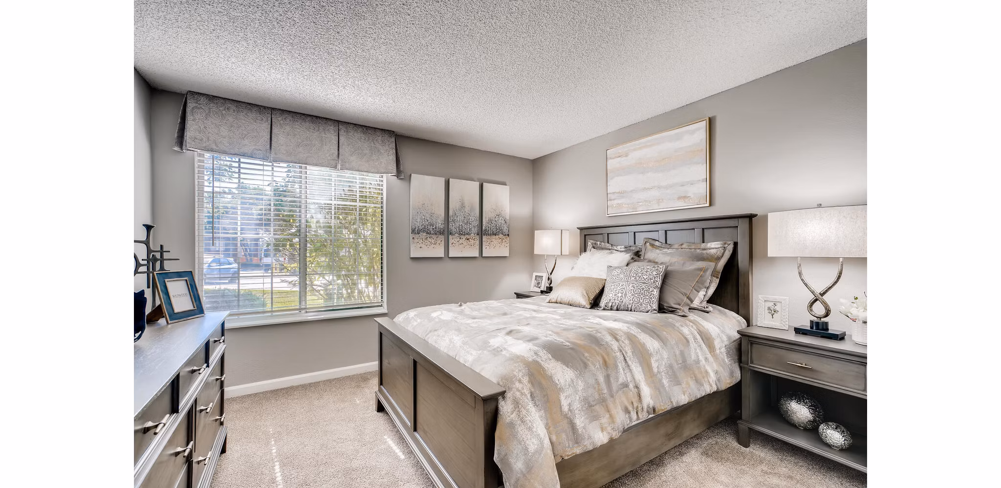 bedroom at Loretto Heights Apartments 