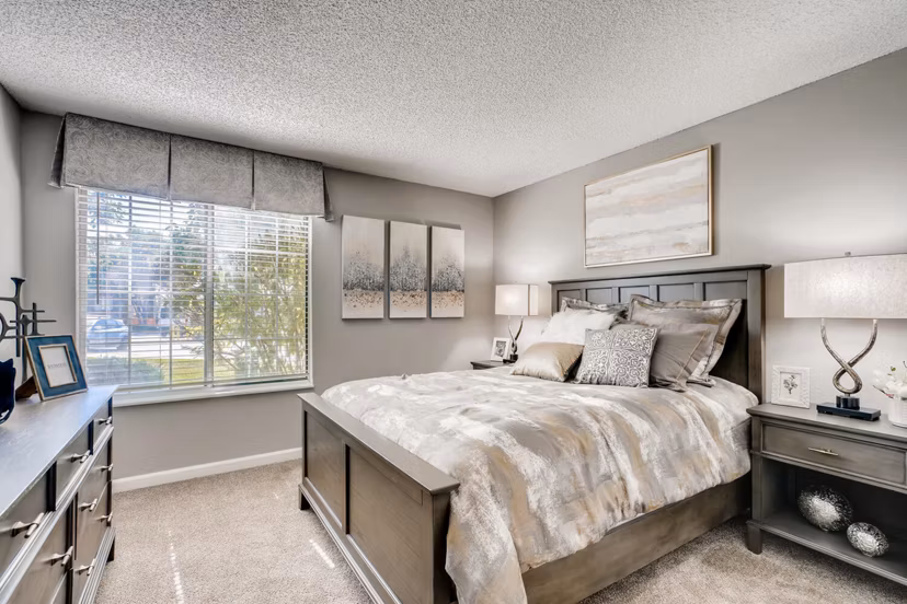 bedroom at Loretto Heights Apartments 