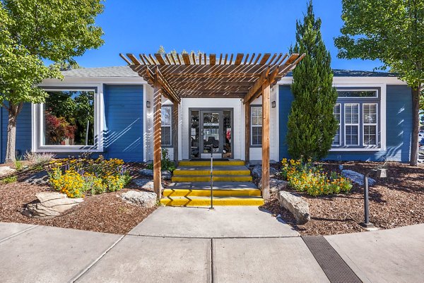 Spacious clubhouse with modern design at Loretto Heights Apartments