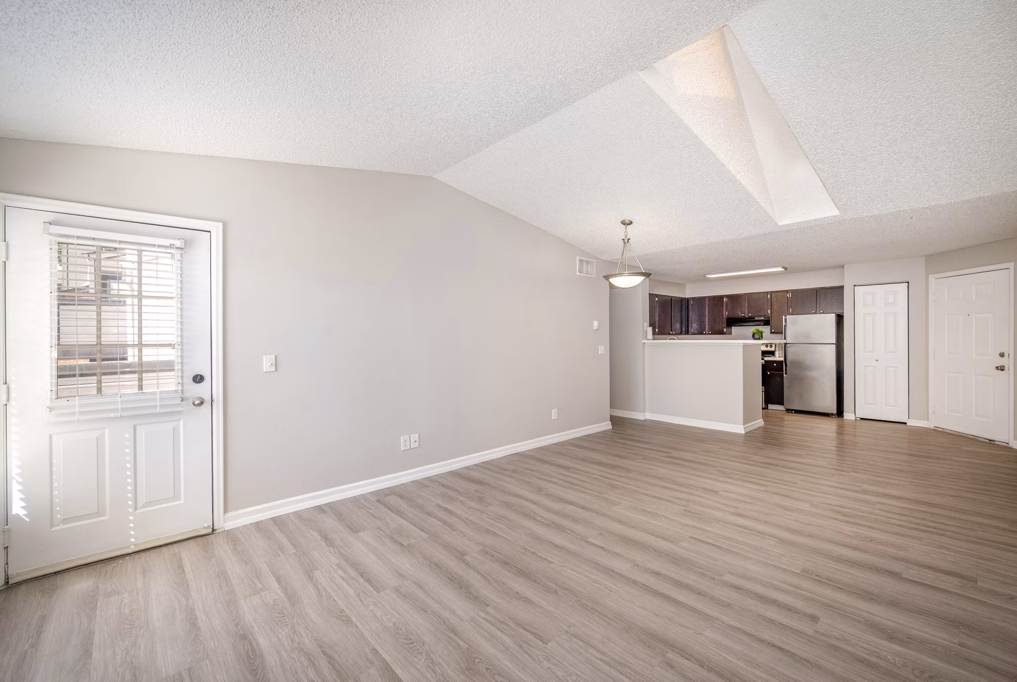 living room at Loretto Heights Apartments 