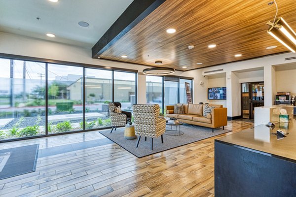 clubhouse/leasing office at The Banks of Springdale Apartments