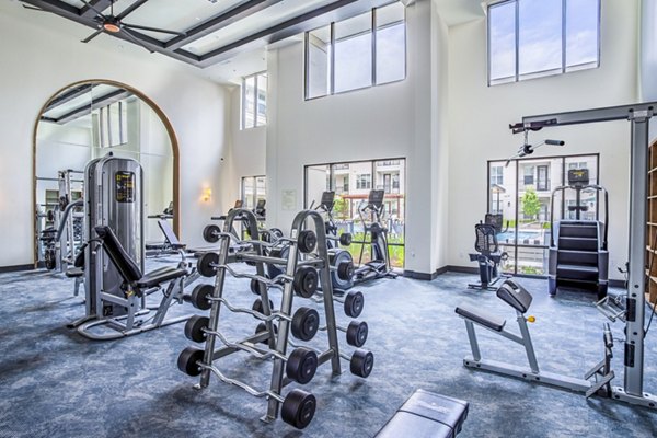 fitness center at West End Apartments