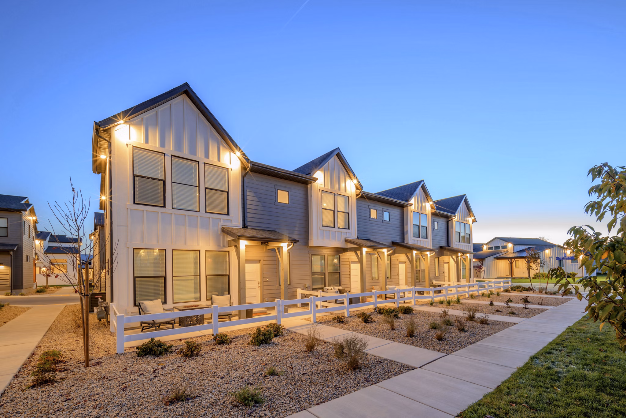 exterior at The Orchard Apartments 