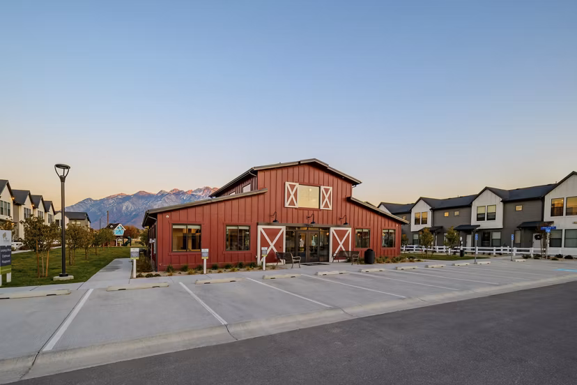 exterior at The Orchard Apartments 