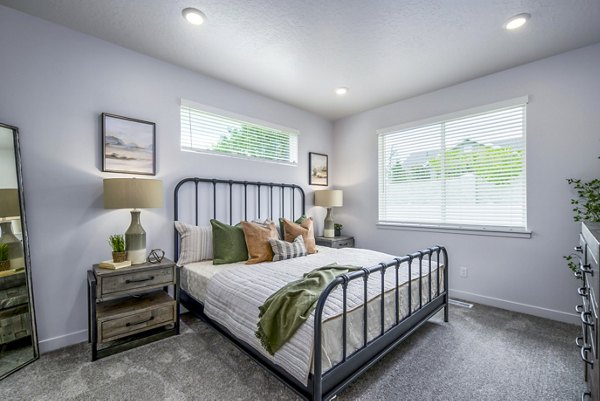 bedroom at The Orchard Apartments