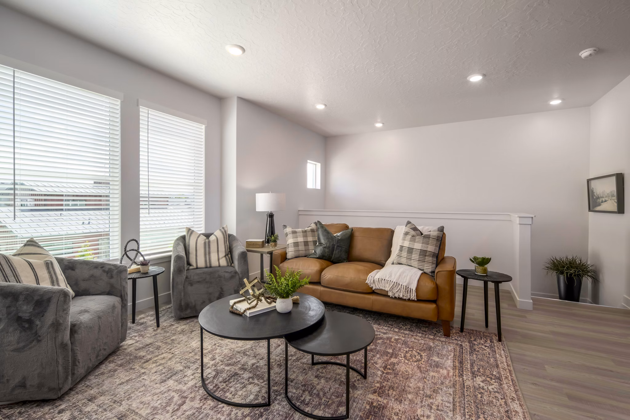 living room at The Orchard Apartments 