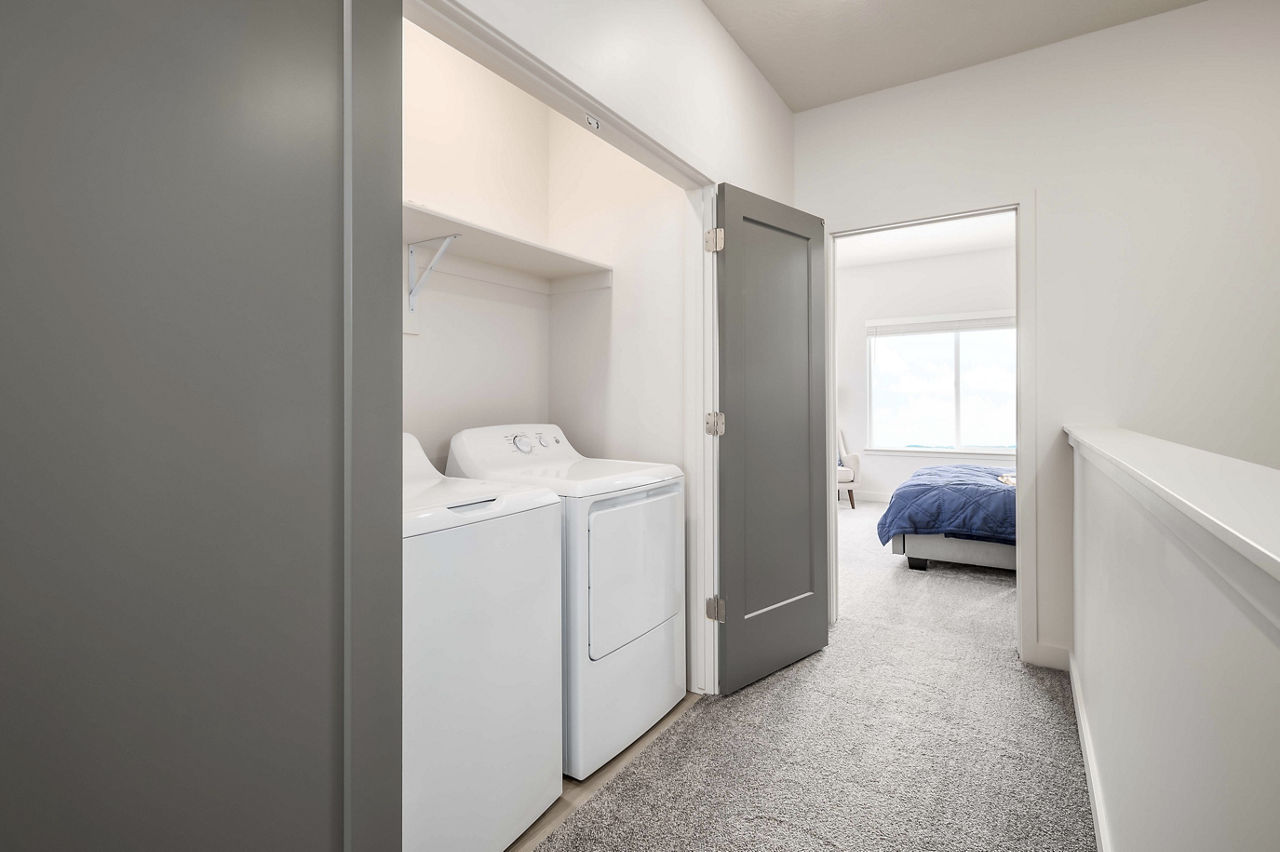 Laundry room at The Orchard Townhomes (1 of 2)