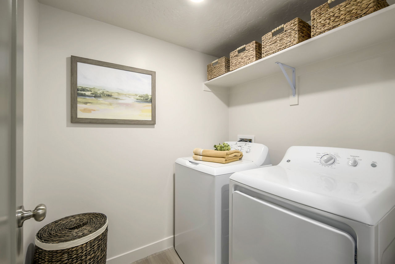 Laundry room at The Orchard Townhomes (2 of 2)
