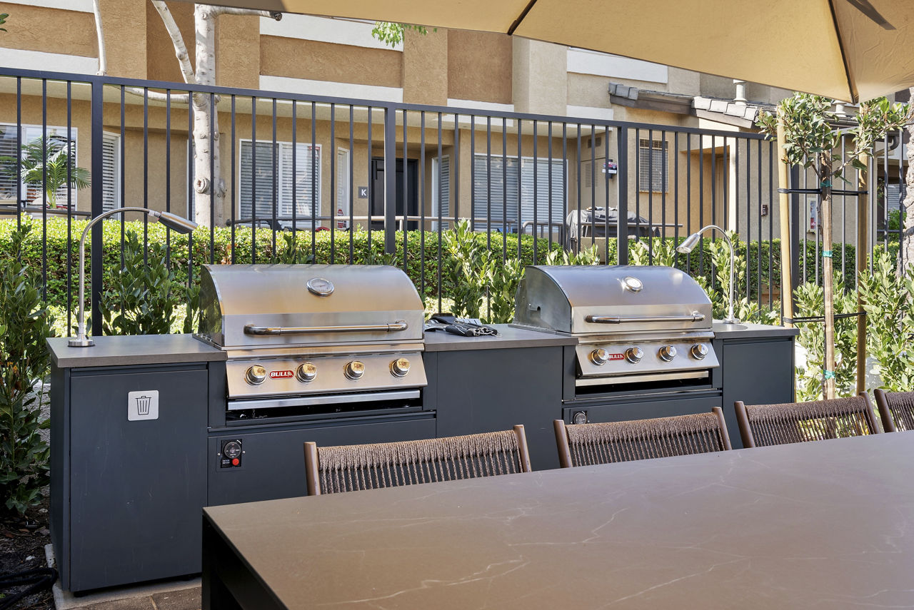 Grill area at Ravello