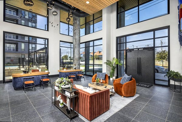 clubhouse/lobby at Broadstone Optimist Park Apartments