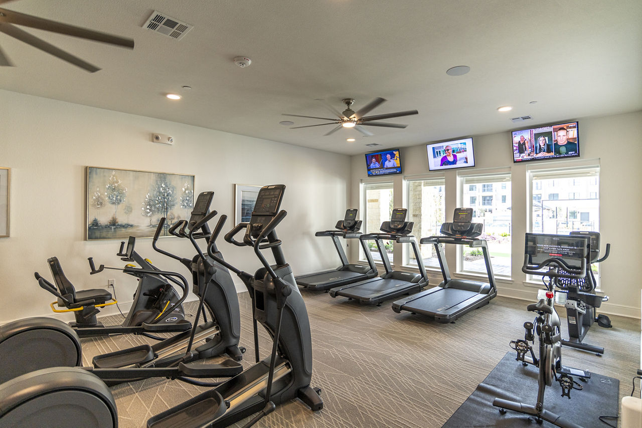Gym at Cadence Creek At Towne Lake (1 of 3)
