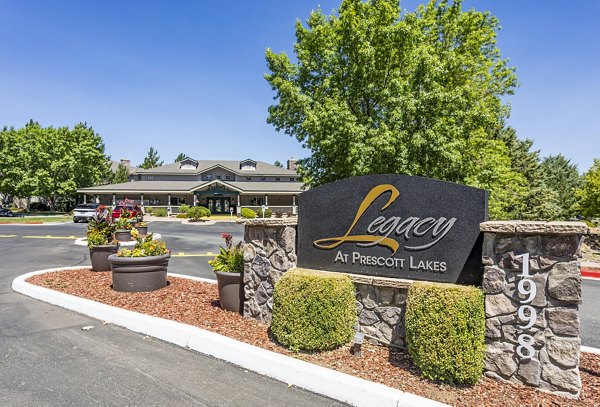 Legacy at Prescott Lakes: Stylish signage at luxury apartments