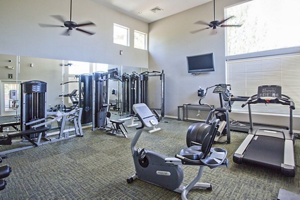Legacy at Prescott Lakes: Modern fitness center with state-of-the-art equipment and spacious workout areas for luxury apartment residents