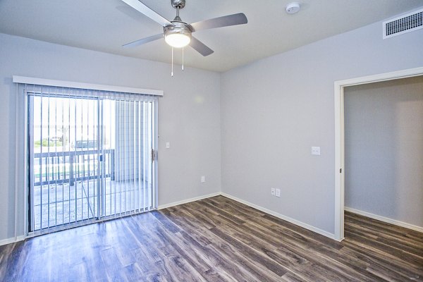 Spacious living room with modern decor at Legacy at Prescott Lakes Apartments