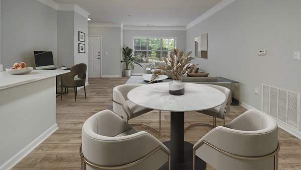 dining area at Landings at Sweetwater Creek Apartments