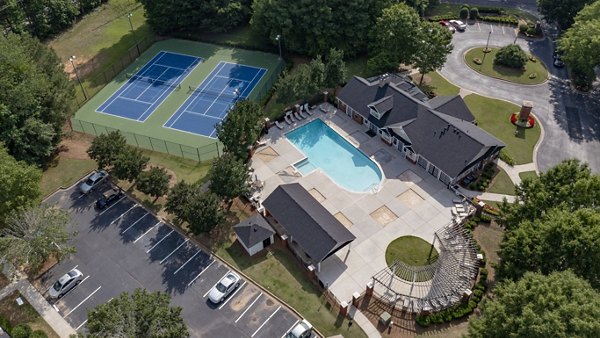 Landings at Sweetwater Creek: Scenic view of luxury apartment complex
