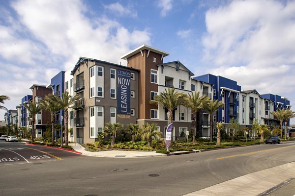 exterior at Citron Apartments