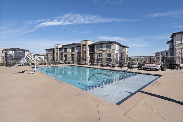 pool at Fieldhouse Apartments