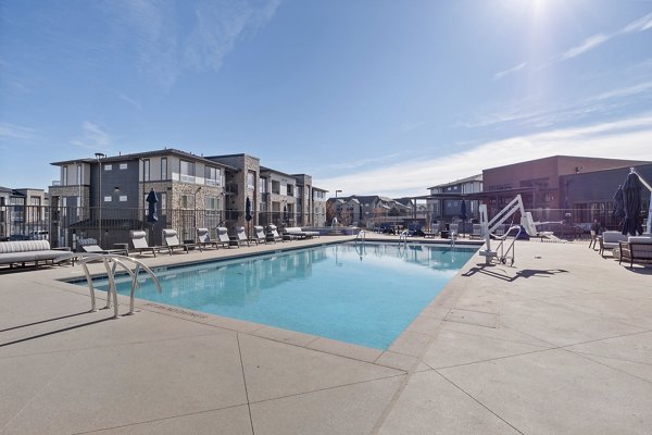 pool at Fieldhouse Apartments