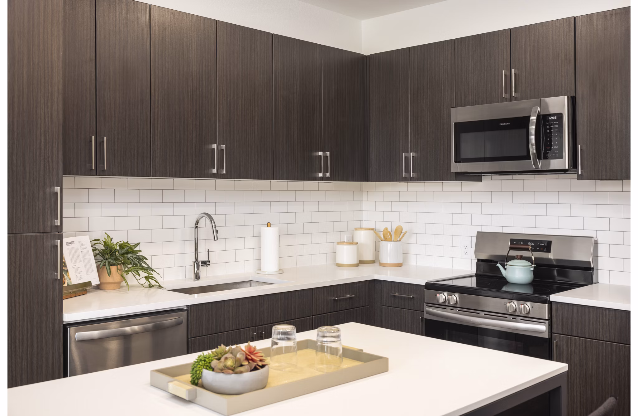 kitchen at Origin Apartments 